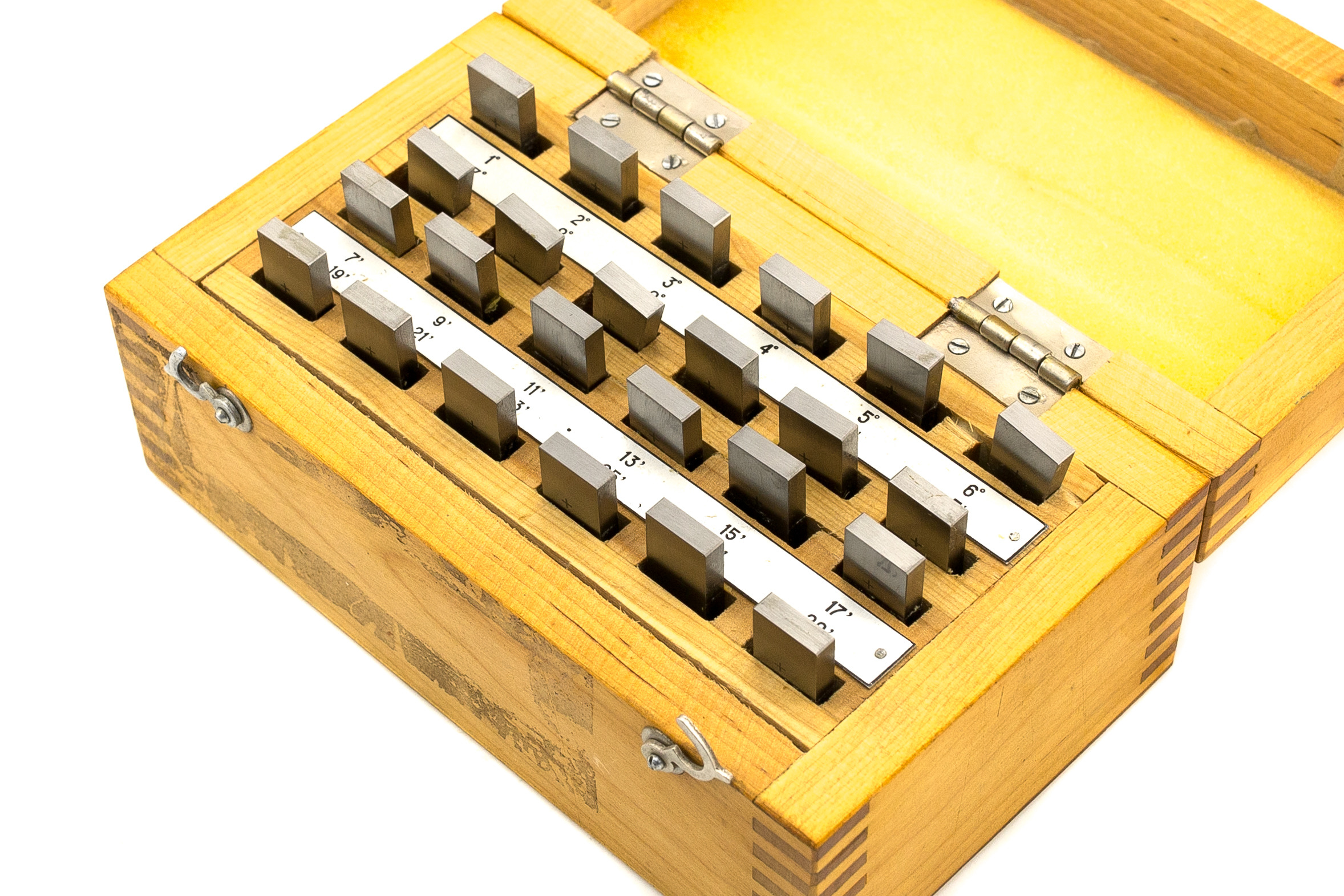 Набор мер плоского угла призматических N5-1 (24шт) ЧИЗ