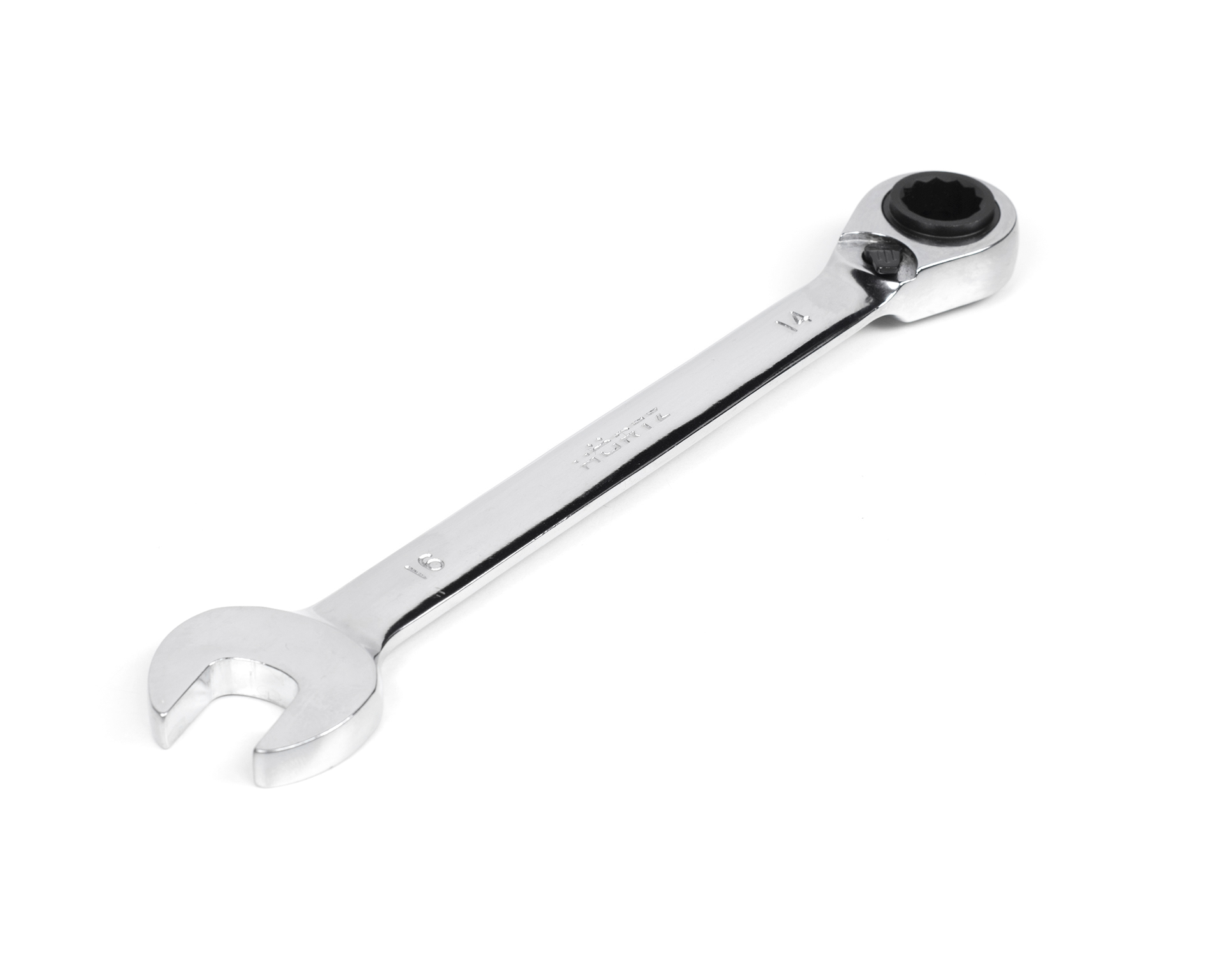 Ключ 3 в 1 комбинированный трещоточный реверсивный 14х15-16 хром HORTZ