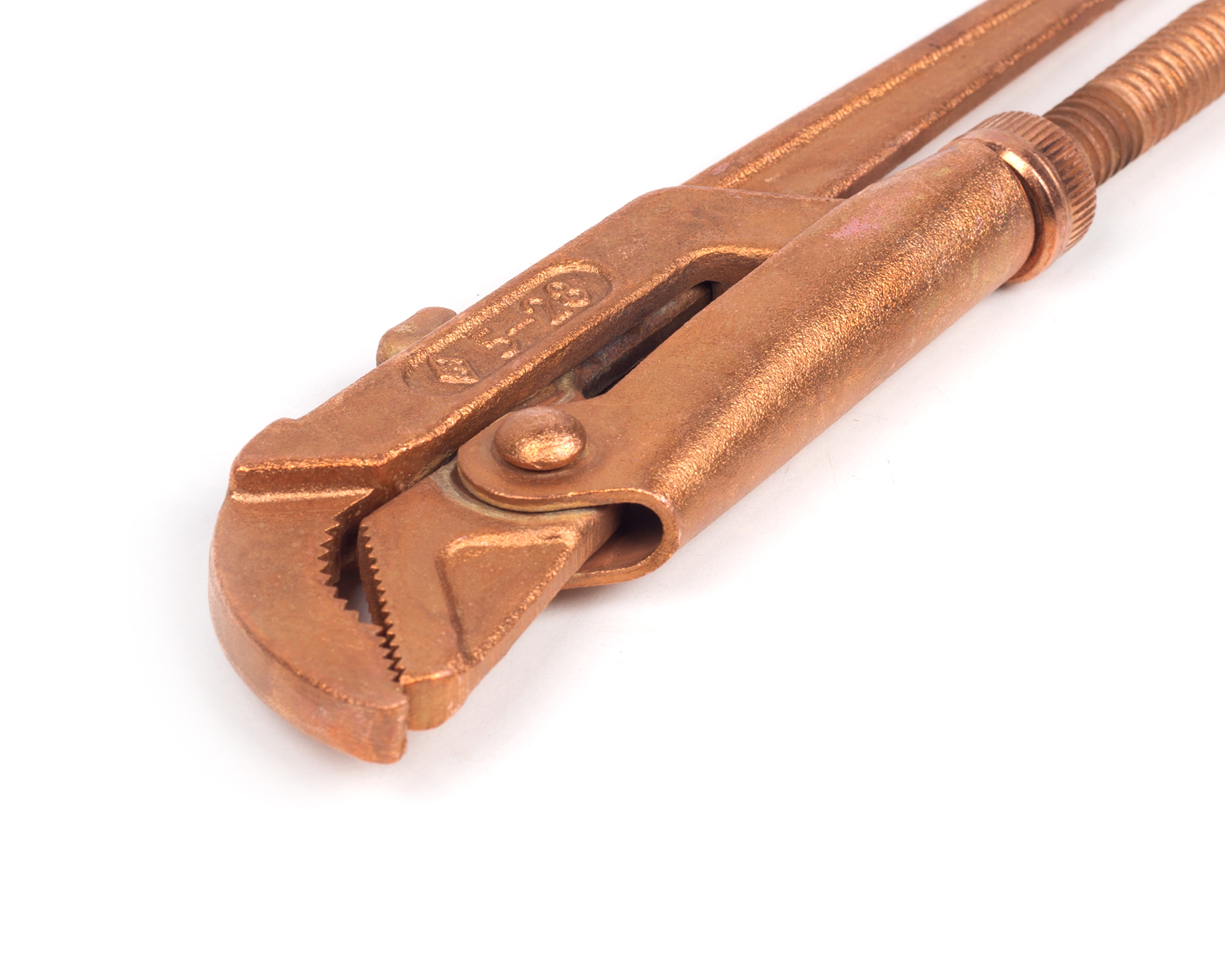 Ключ трубный рычажный КТР-0 омедненный