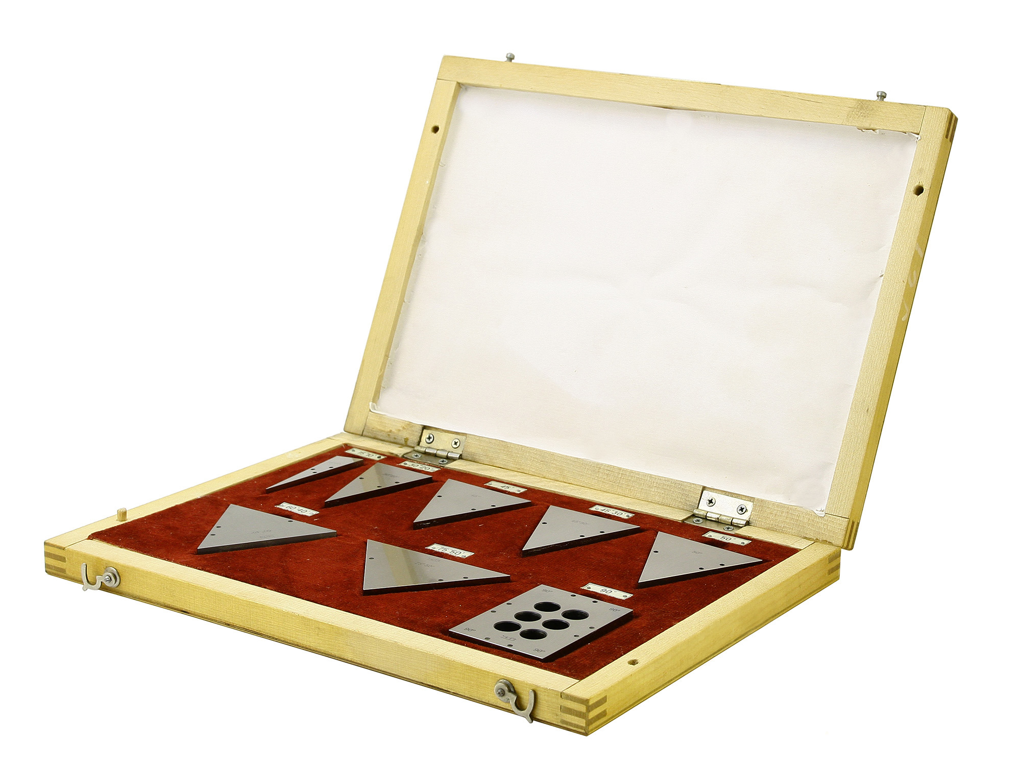 Набор мер плоского угла призматических N4-2 (8шт) ЧИЗ