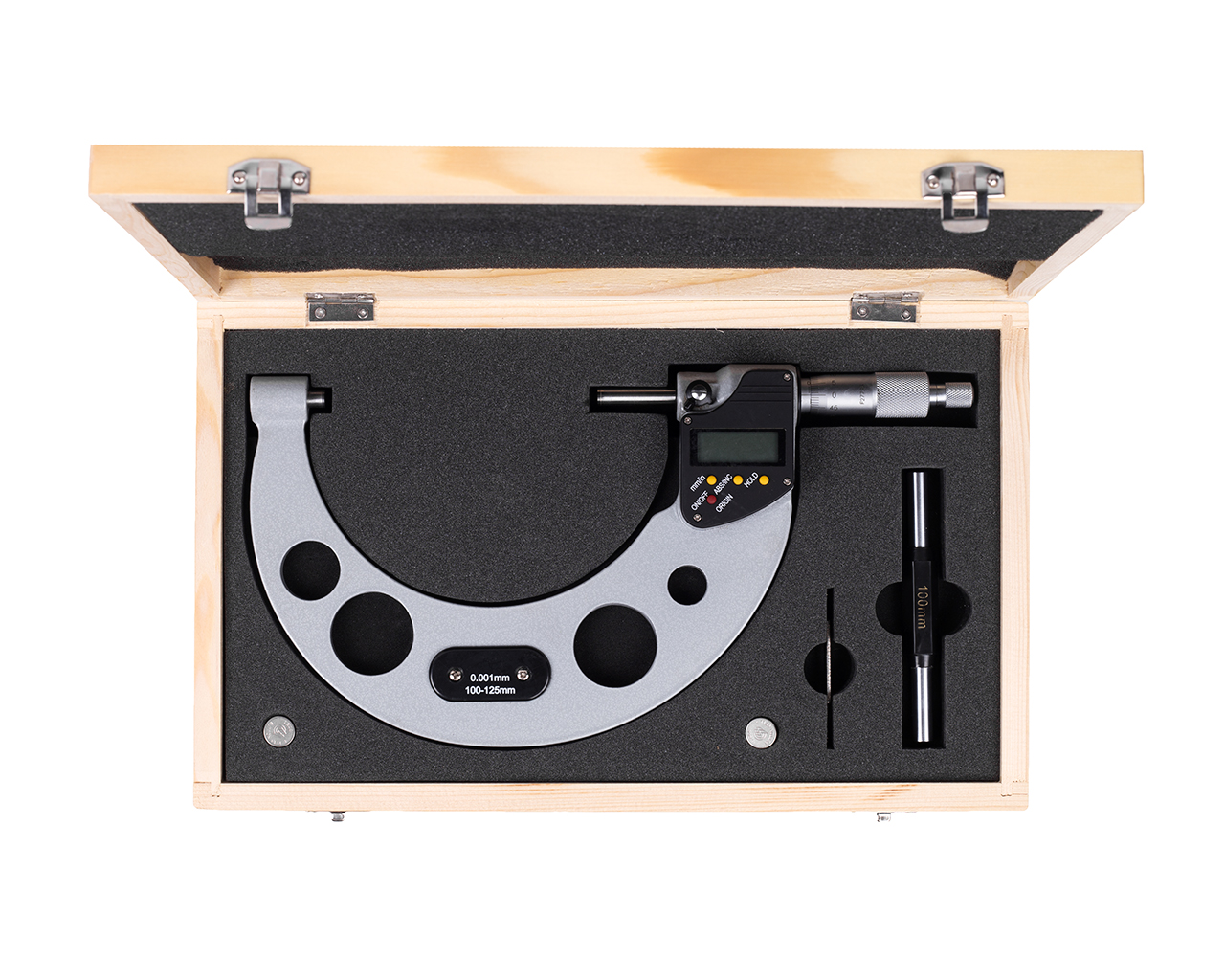 Микрометр МКЦ- 125 0,001 электр. 4-кн. ЧИЗ PRO поверка госреестр 35816-07