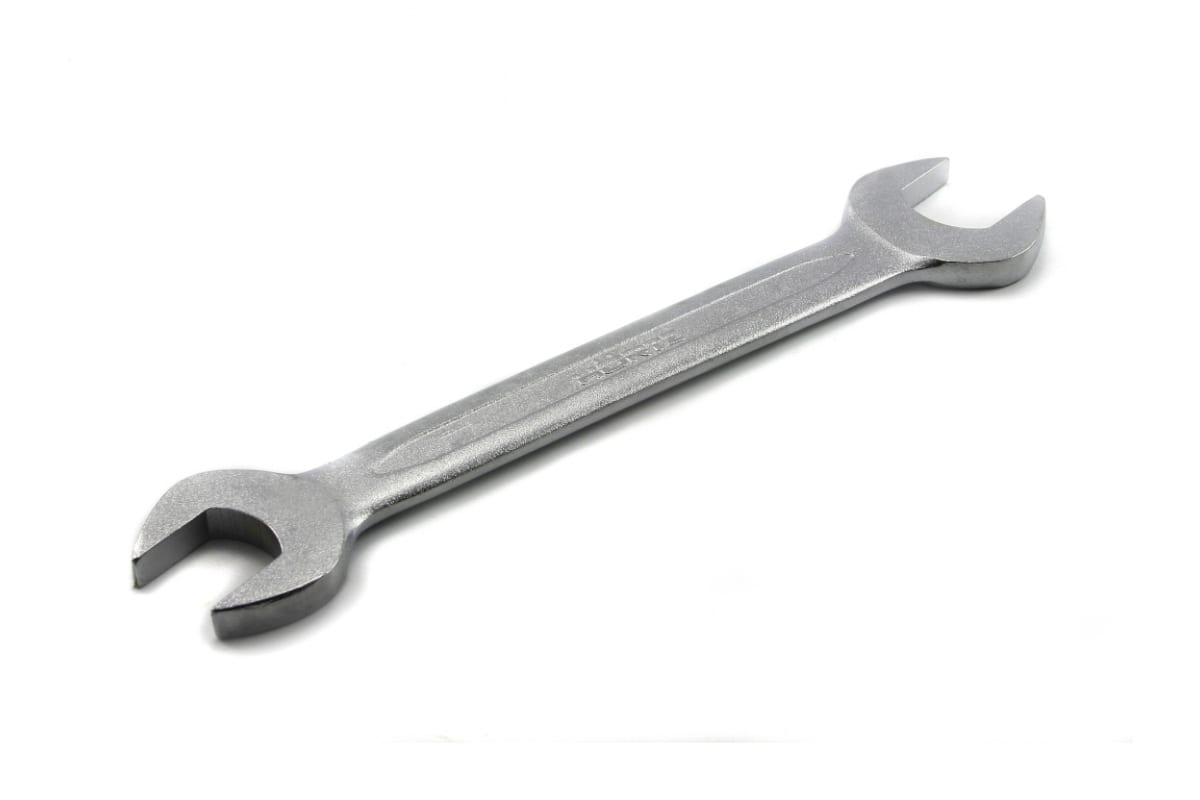 Ключ гаечный (рожковый) двусторонний 70х75 хром. HORTZ