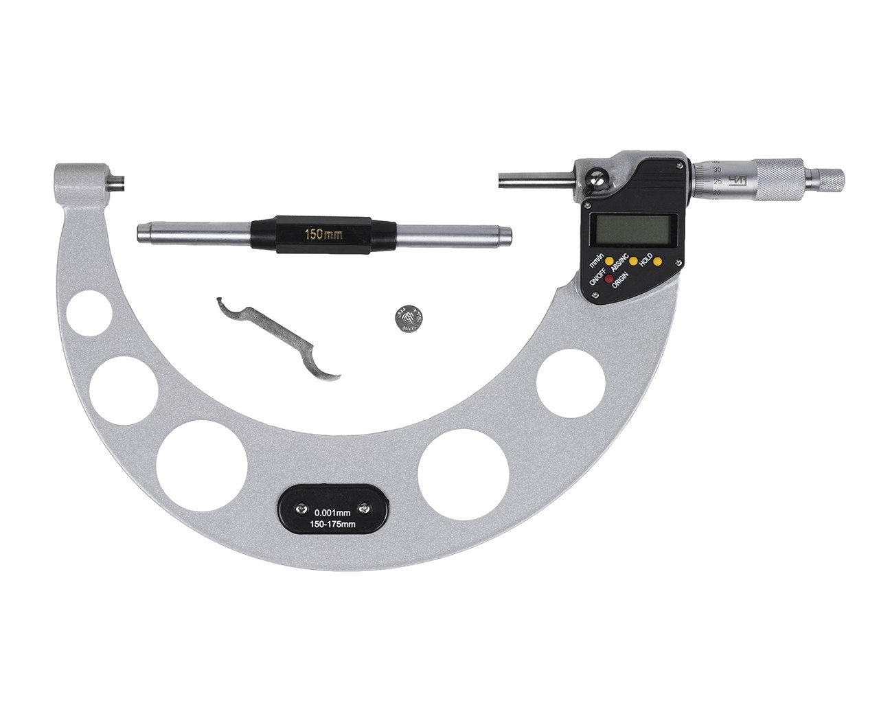 Микрометр МКЦ- 175 0,001 электронный 4-кнопочный с калибровкой ЧИЗ
