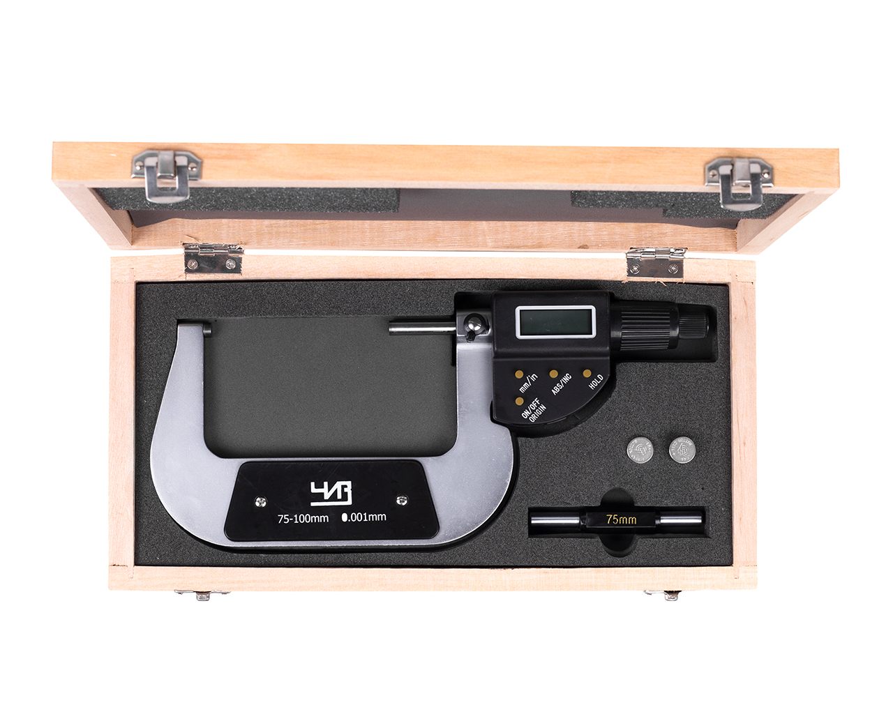 Микрометр МКЦ- 100 0,001 электронный 4-кнопочный завод. с поверкой ЧИЗ