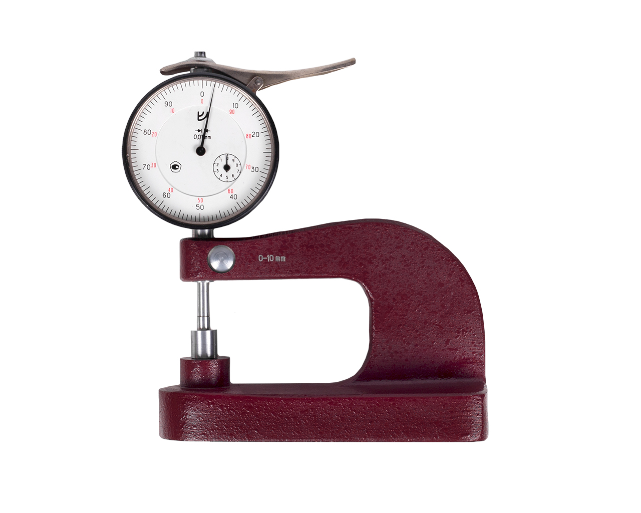 Толщиномер индикаторный ТН 10- 60 0,01 (16мм) настольный с поверкой КировИнструмент
