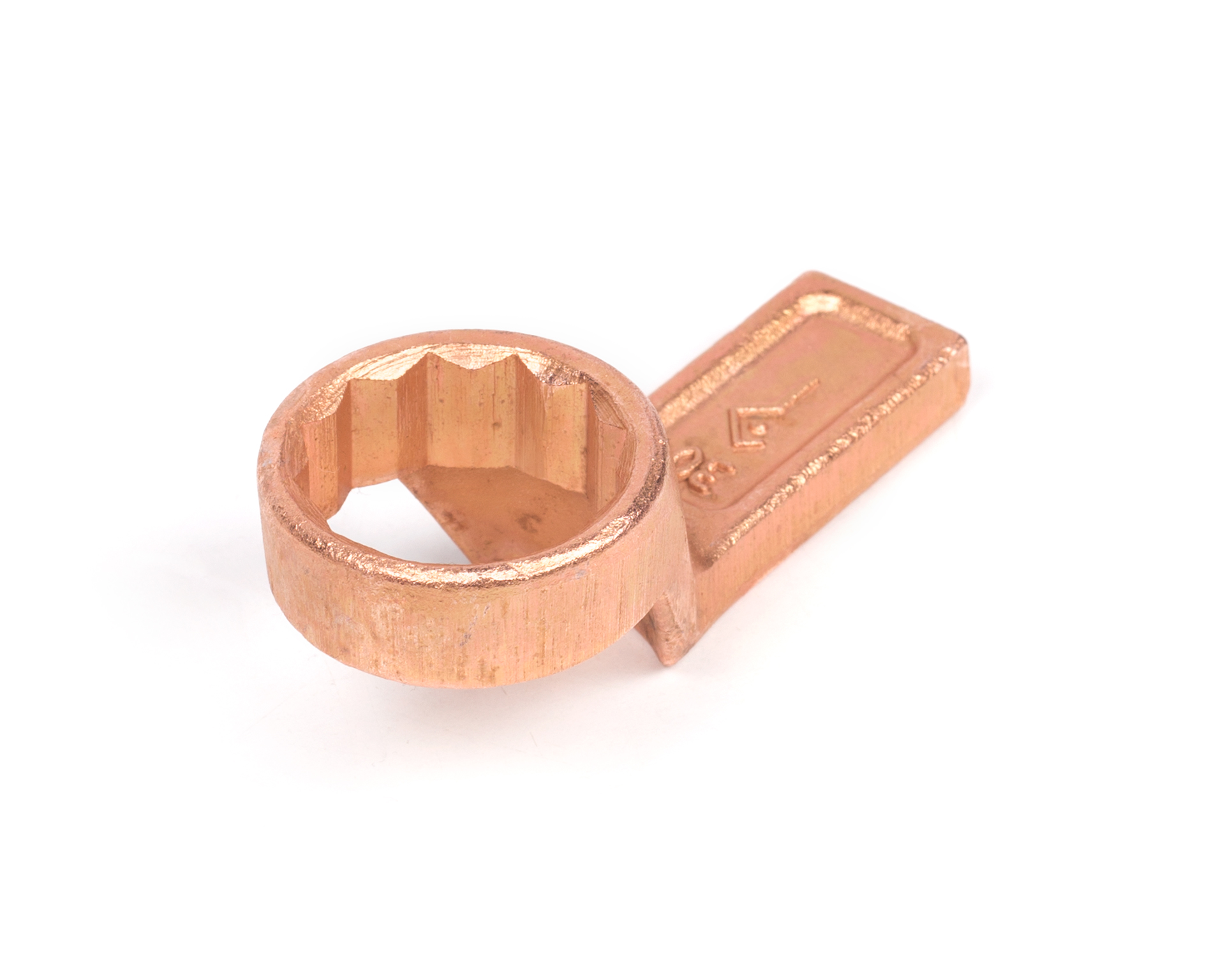 Ключ накидной односторонний 30 мм омеднение