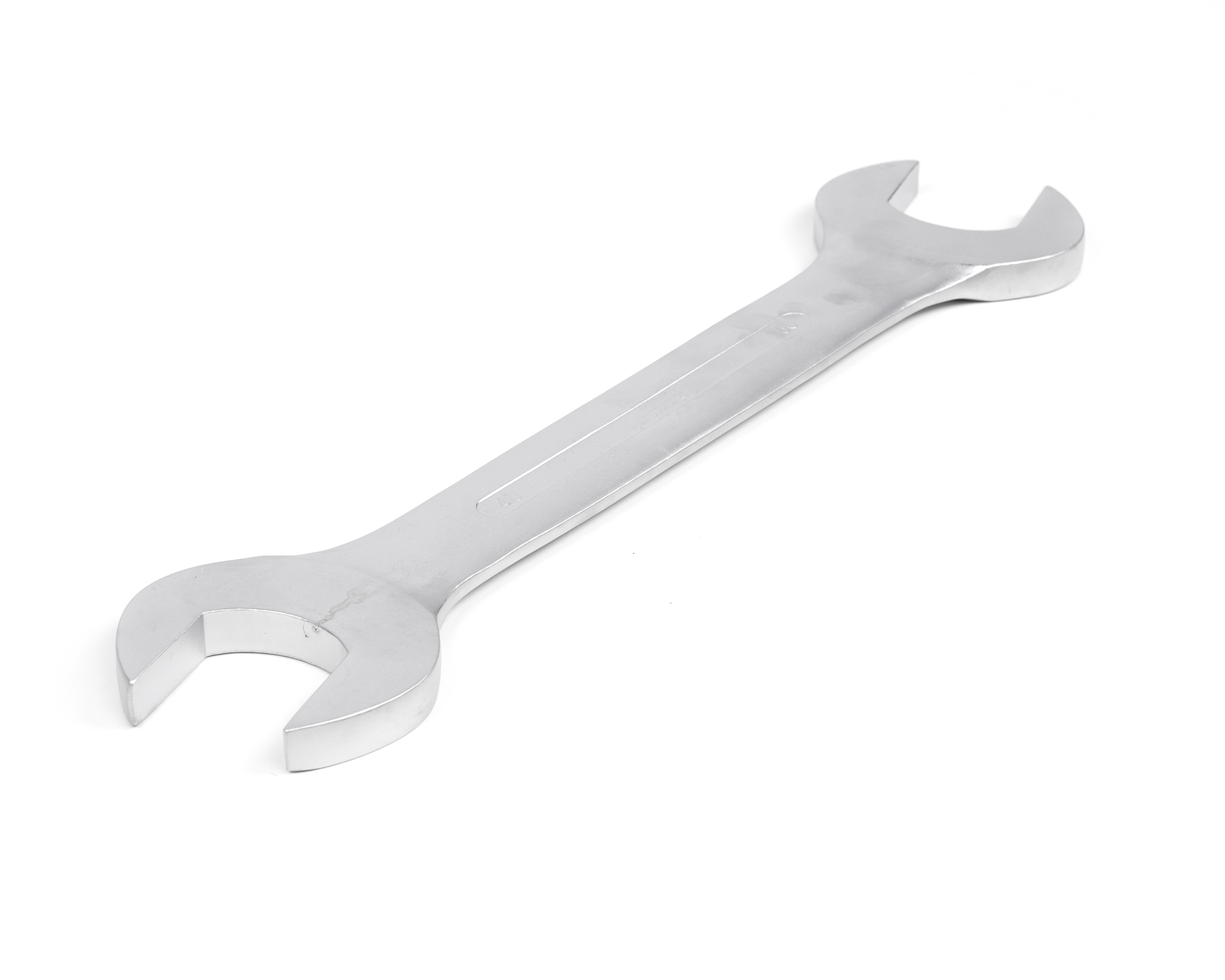 Ключ гаечный рожковый двусторонний 46х50 мм сатин финиш HORTZ (7811-0046)