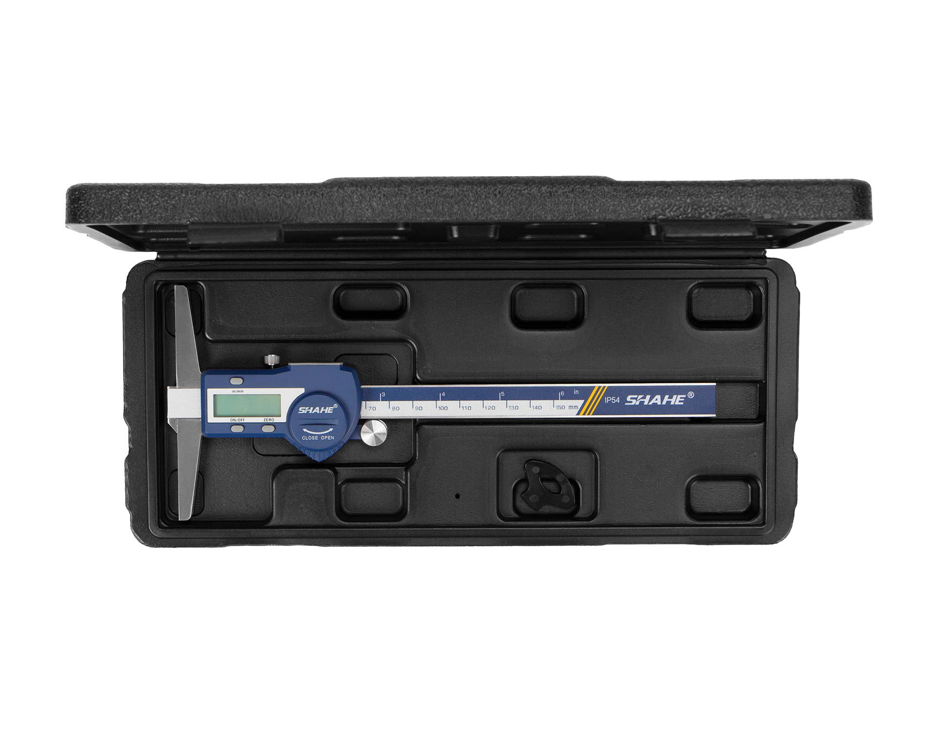 Штангенглубиномер ШГЦ- 150 0.01 электр. с дв. тол-м SHAHE