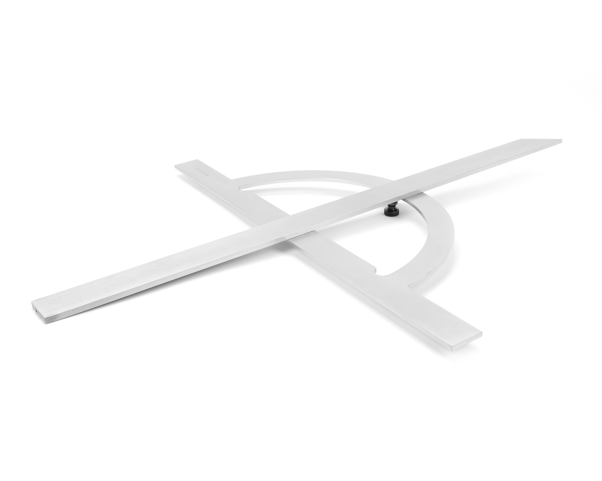 Угломер нониусный 10-170° (250x500мм 1°) регулир.рейка