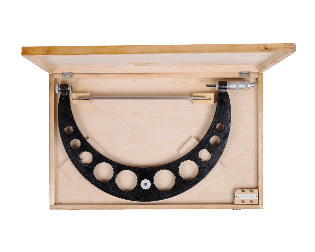 Микрометр резьбовой МВМ-350 0,01 с поверкой КировИнструмент