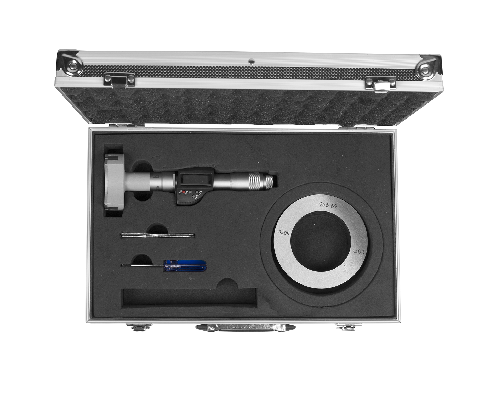 Нутромер микрометрический 3-точечный электронный 70- 80 0,001 у/к ЧИЗ