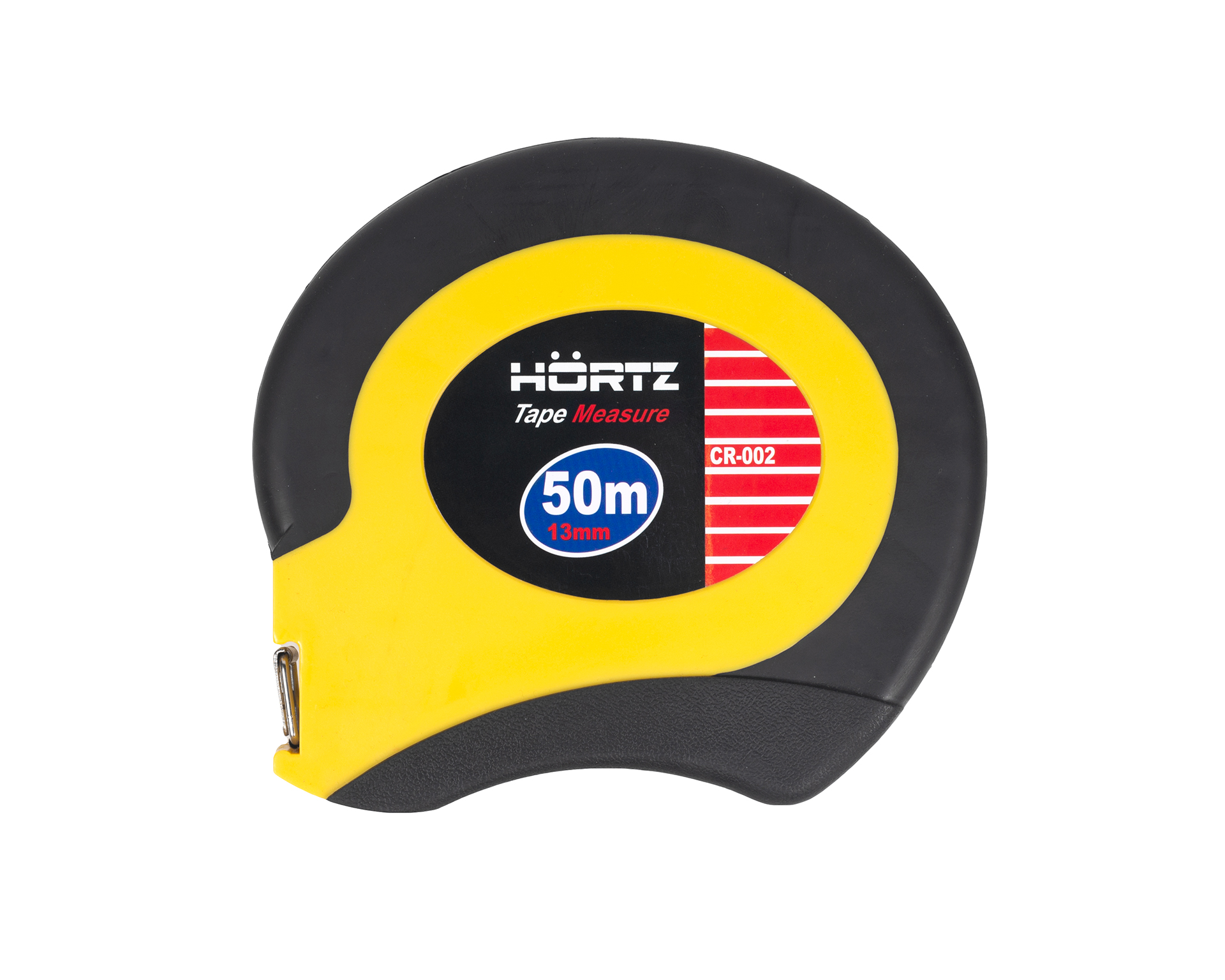 Рулетка 50м ширина 10мм закрытый корпус Стандарт HORTZ