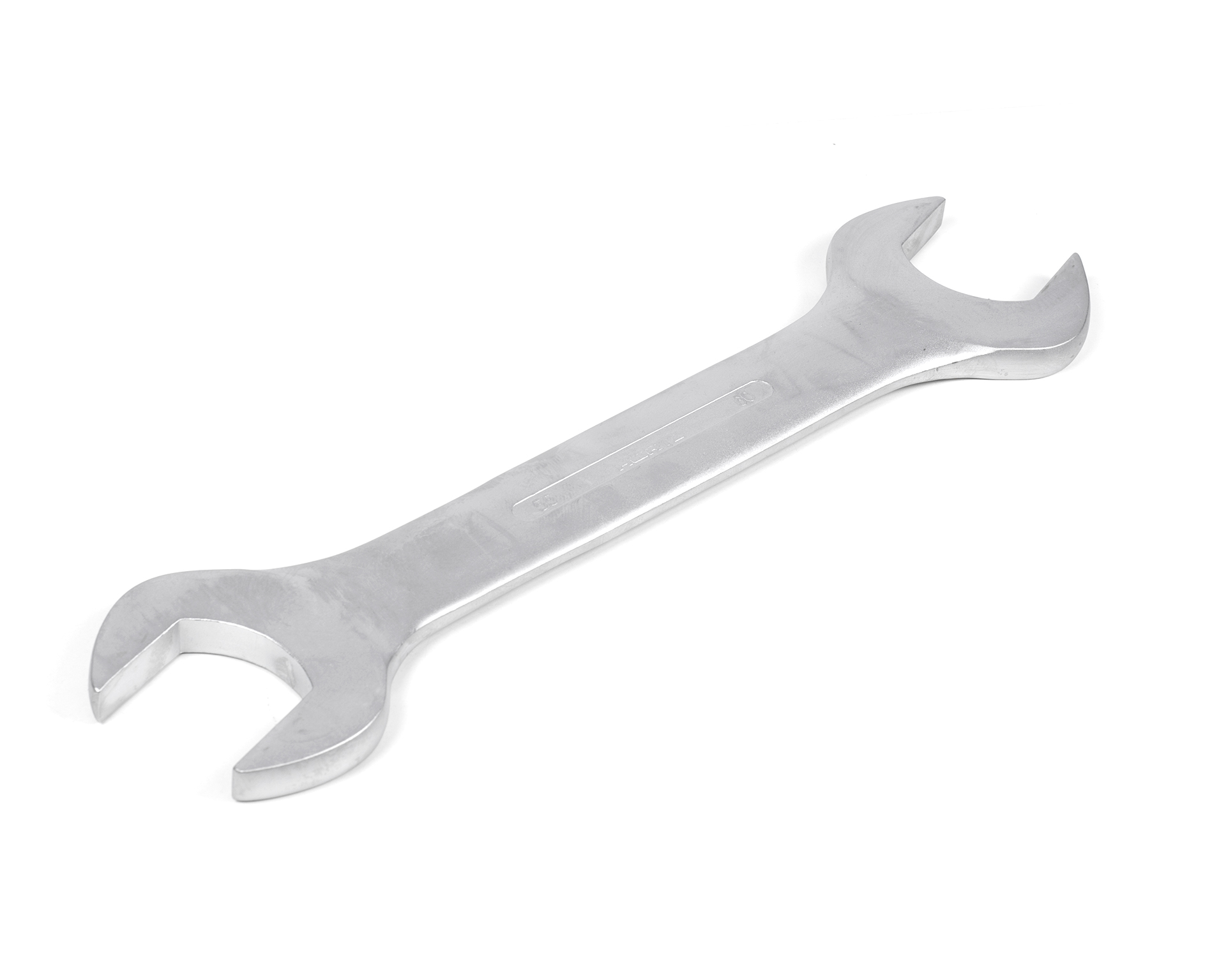 Ключ гаечный рожковый двусторонний 55х60 мм сатин финиш HORTZ (7811-0048)