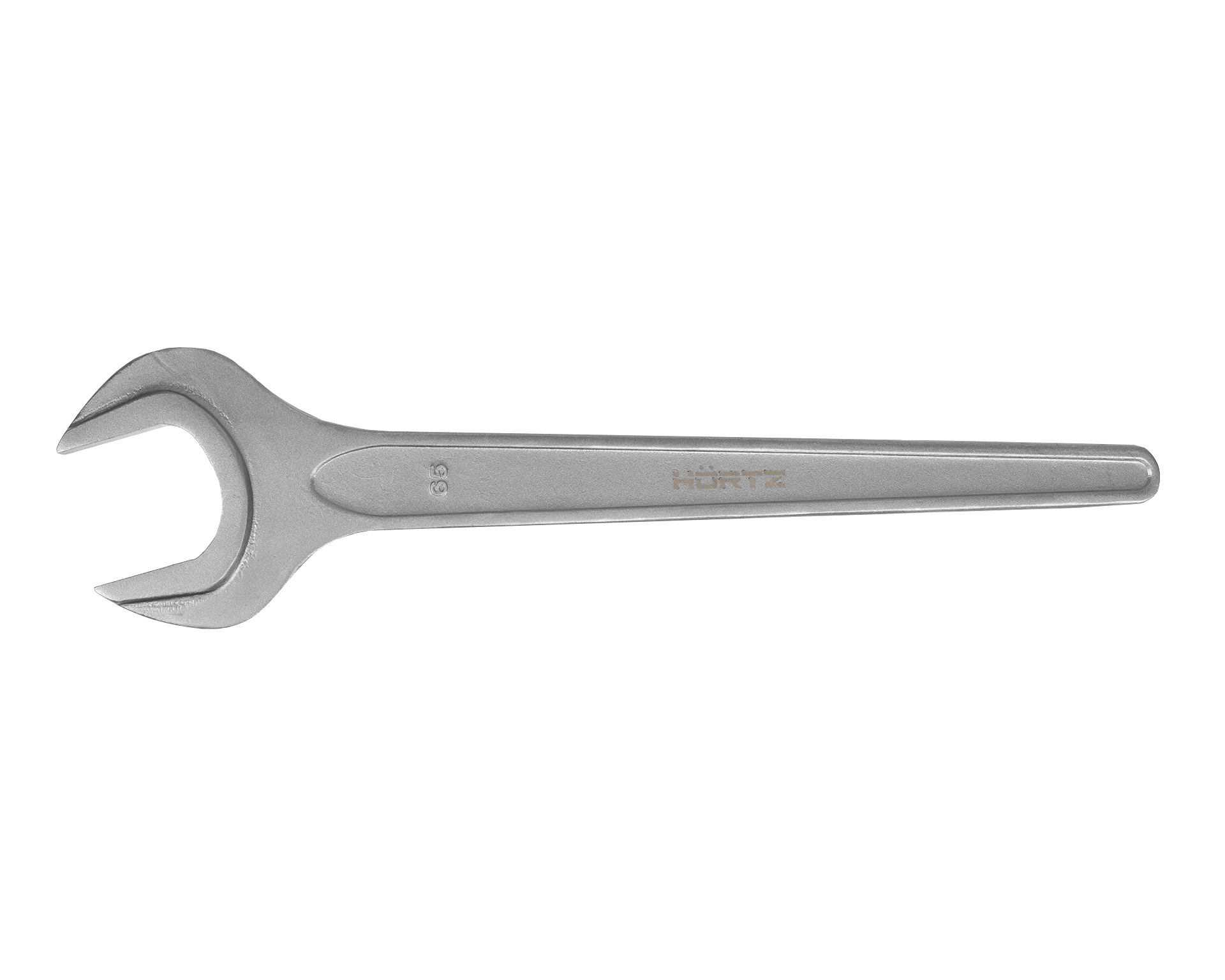 Ключ гаечный рожковый односторонний 65 мм длинная ручка HORTZ