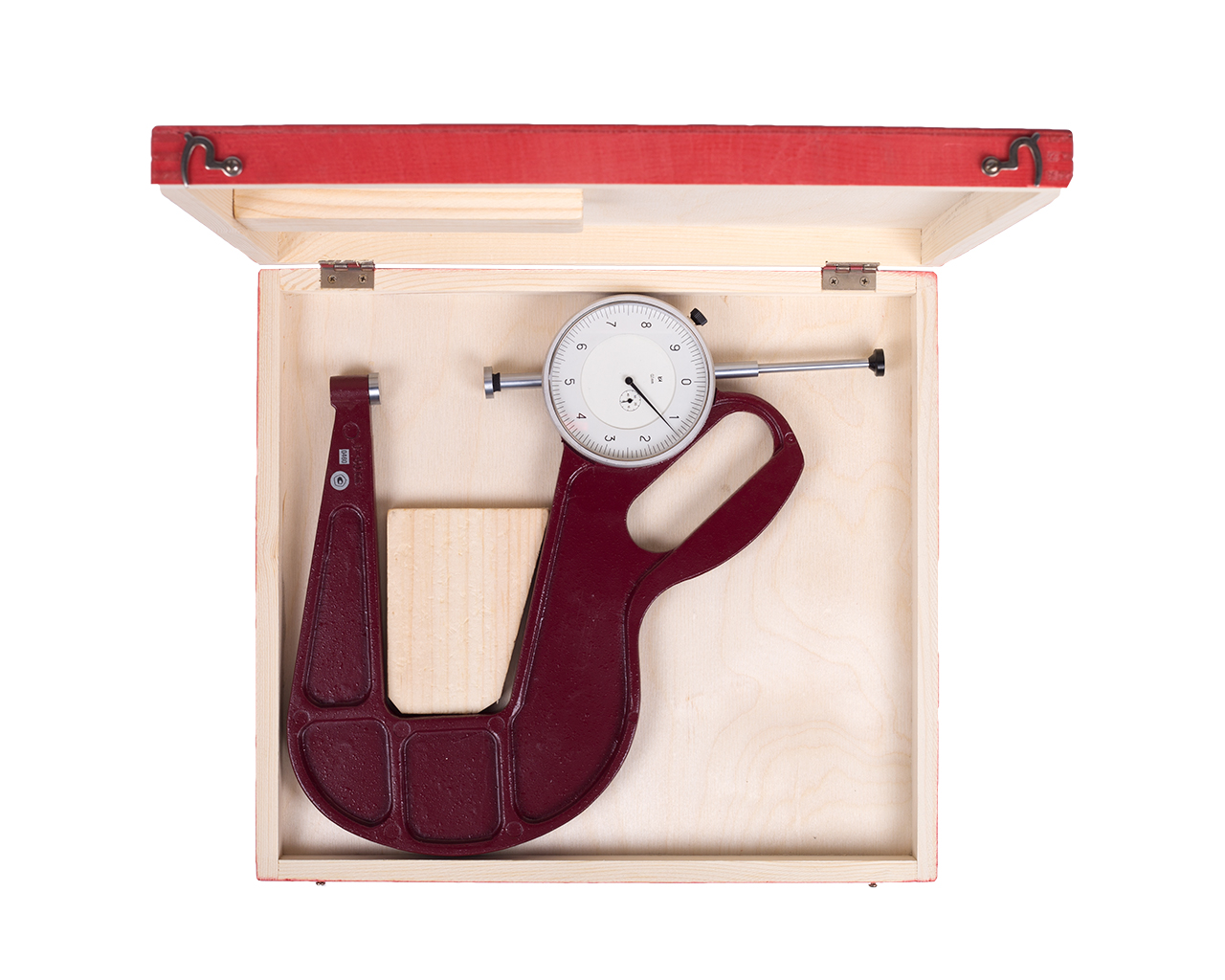 Толщиномер индикаторный ТР 50-160Б 0,1 ручной КировИнструмент с поверкой